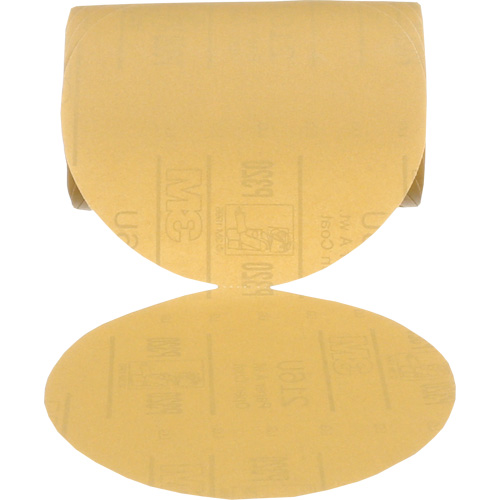 Disque dor&eacute; en rouleau Stikit, 6" dia., Grain P320, Oxyde d'aluminium Canadian Safety Group Inc.