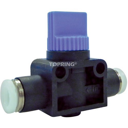 2-Way Straight Union Miniature Hand Valve, 1/2" NPT Air Inlet, 1/2" NPT Outlet, 150 PSI Canadian Safety Group Inc.