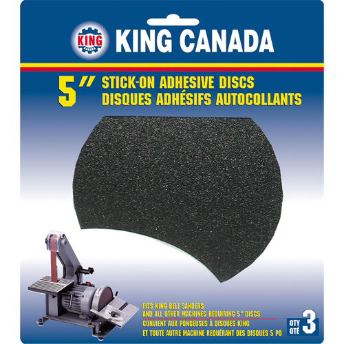Wood Sanding Disc, 5" Dia., 60 Grit Canadian Safety Group Inc.