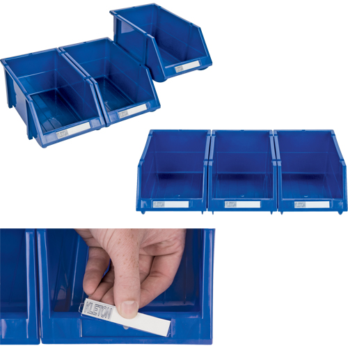 Stack & Hang Bin, 7-7/8" W x 7" H x 17-11/16" D, Red Canadian Safety Group Inc.