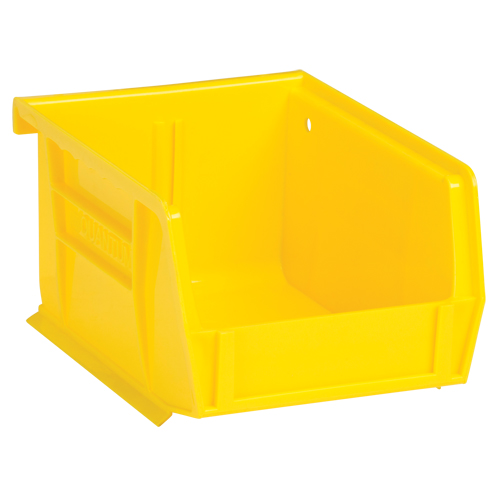 Bacs ultra empilable & suspendable, 4-1/8" la, 3" h x 5-3/8" p, Jaune Canadian Safety Group Inc.
