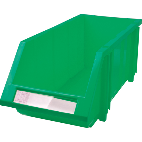 Bac empilable & &agrave; suspendre, 7-7/8" la, 7" h x 17-11/16" p, Vert Canadian Safety Group Inc.