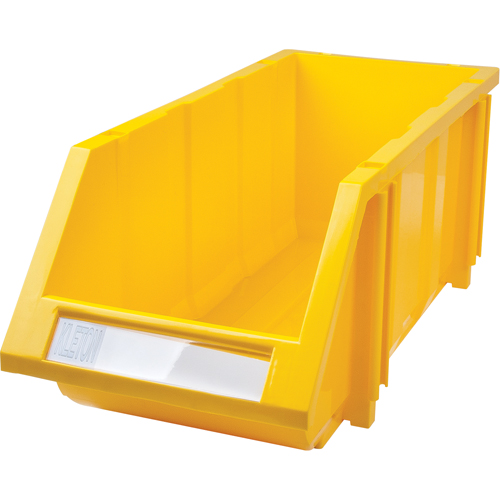 Bac empilable & &agrave; suspendre, 7-7/8" la, 7" h x 17-11/16" p, Jaune Canadian Safety Group Inc.