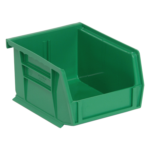 Ultra Stack & Hang Bin, 4-1/8" W x 3" H x 5-3/8" D, Green Canadian Safety Group Inc.
