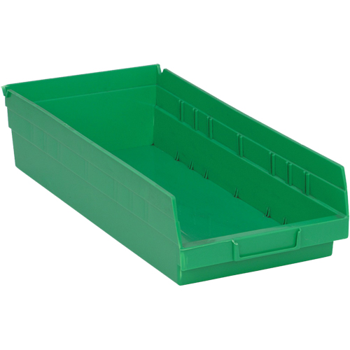 Bacs pour tablette, 8-1/8" la x 4" H x 17-7/8" p, Vert, Capacit&eacute; 40 lb Canadian Safety Group Inc.