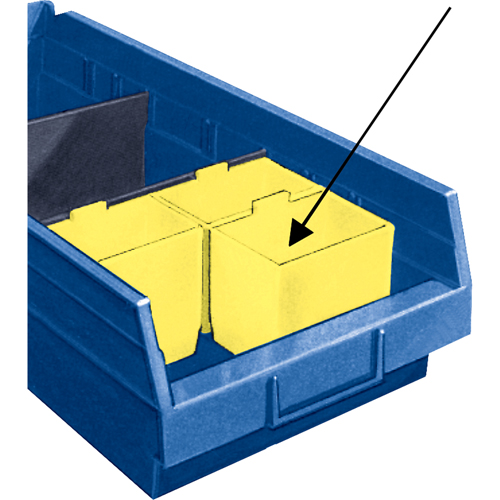 Bacs de rangement pour tablettes - Compartiments Canadian Safety Group Inc.