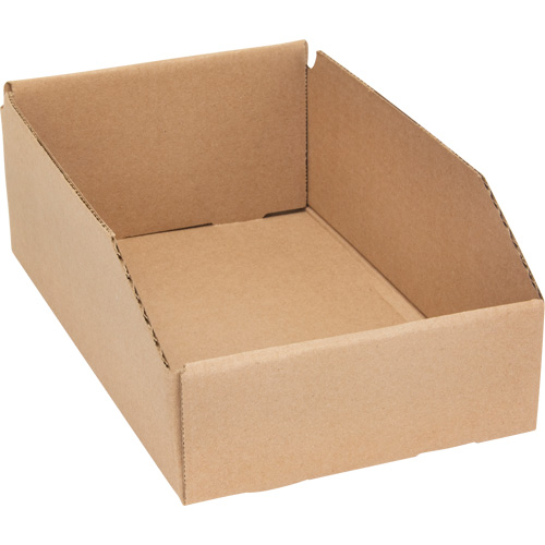 Boîtes profondes en carton ondul&eacute;, 7-5/8" la x 11-5/16" p x 4-1/2" h, Beige Canadian Safety Group Inc.