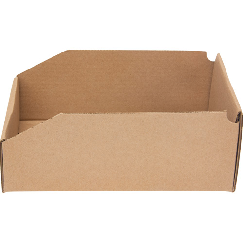 Boîtes profondes en carton ondul&eacute;, 7-5/8" la x 11-5/16" p x 4-1/2" h, Beige Canadian Safety Group Inc.