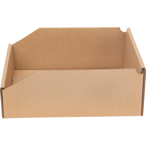 Deep Corrugated Parts Bins, 9-3/4" W x 11-1/4" D x 4-1/2" H, Beige Canadian Safety Group Inc.