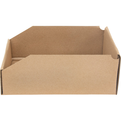Boîtes profondes en carton ondul&eacute;, 8-3/4" la x 11-1/4" p x 4-1/2" h, Beige Canadian Safety Group Inc.