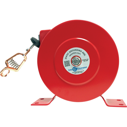 Retractable Grounding Wires, 20' Length, Light-Duty Canadian Safety Group Inc.