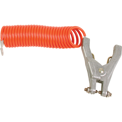 Pinces de mise &agrave; terre a/c&acirc;ble torsad&eacute;, Longueur 120" Canadian Safety Group Inc.