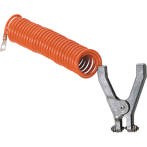 Coiled Grounding Clamps, 360" Long Canadian Safety Group Inc.