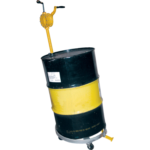 Tilting Drum Dollies, Steel, 1200 lbs. Capacity, 23-1/2" Diameter, Cast Iron Casters Canadian Safety Group Inc.