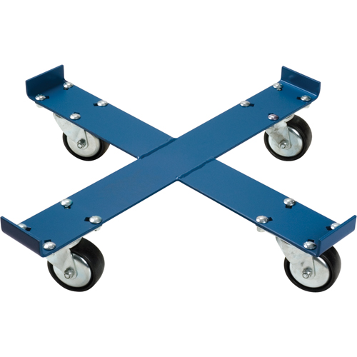 Chariot pour baril, Acier, Capacit&eacute;e 1000 lb, Diam&egrave;tre 24", Roue en Polyur&eacute;thane Canadian Safety Group Inc.