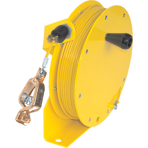 Static Grounding Hand Wind Reels, 50' Length Canadian Safety Group Inc.
