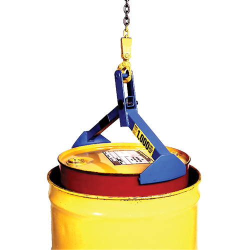 Drum & Overpack Lifter, 55 -85 US gal. (45 -70 Imperial Gal.), 1000 lbs./454 kg Cap. Canadian Safety Group Inc.