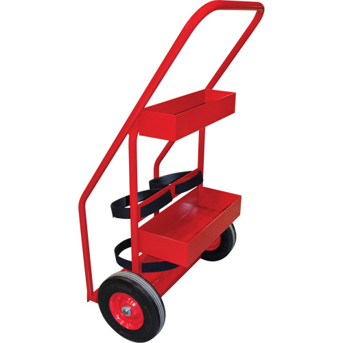 Chariot de prevention d'incendie pour travaux &agrave; chaud, Roues Semi-pneumatique, Base de 17,75" la x 8,9" lo, 100 lb Canadian Safety Group Inc.