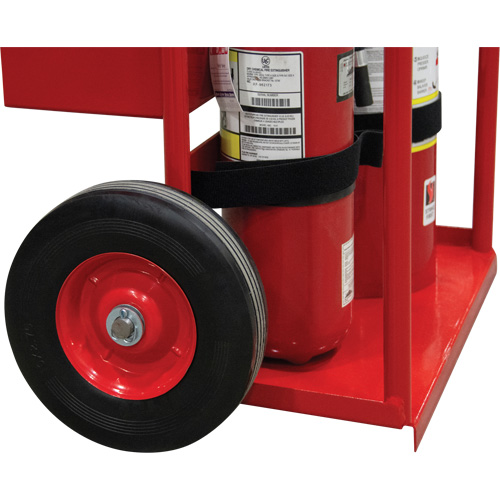 Chariot de prevention d'incendie pour travaux &agrave; chaud, Roues Semi-pneumatique, Base de 17,75" la x 8,9" lo, 100 lb Canadian Safety Group Inc.