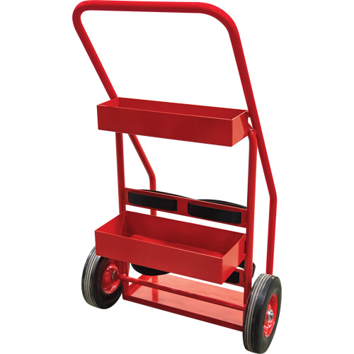Chariot de prevention d'incendie pour travaux &agrave; chaud, Roues Semi-pneumatique, Base de 17,75" la x 8,9" lo, 100 lb Canadian Safety Group Inc.