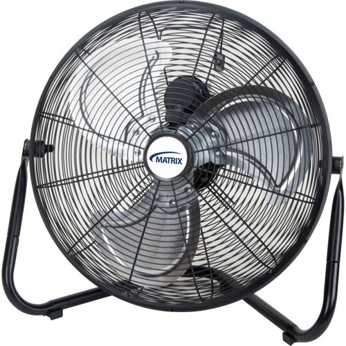 High-Velocity Floor Fan, Commercial, 3 Speed, 16" Diameter Canadian Safety Group Inc.