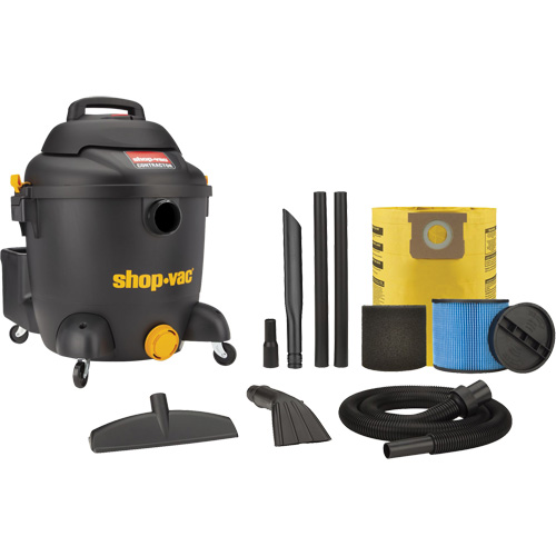 Aspirateur pour atelier, Secs-humides, 4,5 CV, 10 gal. US (37,9 litres) Canadian Safety Group Inc.