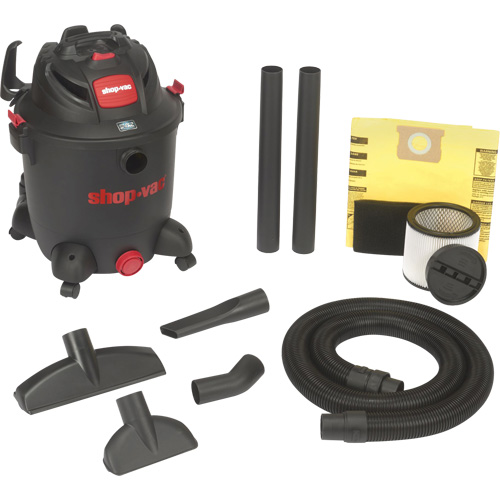 Aspirateur utilitaire pour atelier SVX2, Secs-humides, 5,5 CV, 12 gal. US (45,4 litres) Canadian Safety Group Inc.