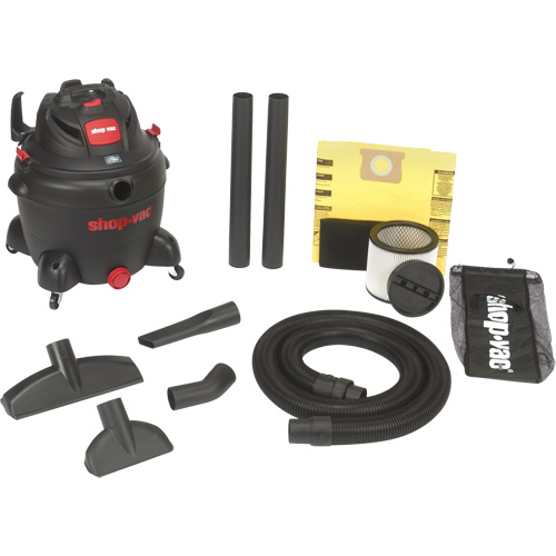 Aspirateur utilitaire pour atelier SVX2, Secs-humides, 6,5 CV, 16 gal. US (60,6 litres) Canadian Safety Group Inc.