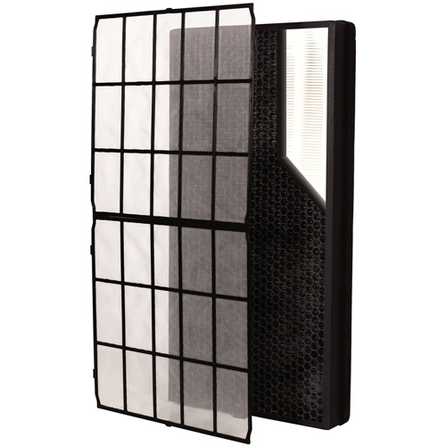Filtre HEPA/carbone pour purificateur d'air AeraMax SV avec pr&eacute;-filtre, Boîte, MERV 13, 11,56" la x 2,38" p x 23,25" h Canadian Safety Group Inc.