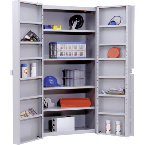 Armoires robustes &agrave; portes creuses, 38" la x 24" p x 72" h, 4 tablettes Canadian Safety Group Inc.