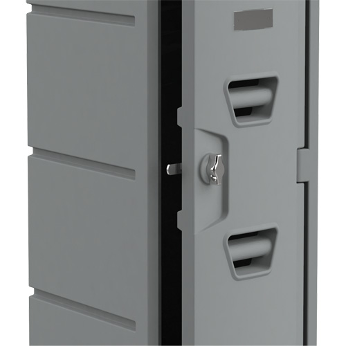Locker, 12" x 15" x 36", Grey, Assembled Canadian Safety Group Inc.
