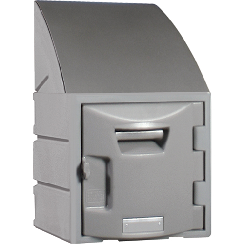 Locker, 12" x 15" x 25", Grey, Assembled Canadian Safety Group Inc.