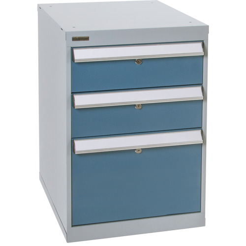 Three-Drawer Pedestal Workbench, 18" W x 21" D x 28" H Canadian Safety Group Inc.