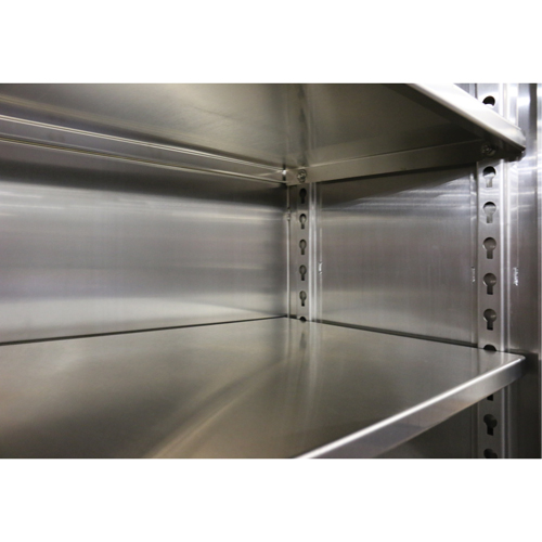 Extra Heavy-Duty Cabinet Shelf, 72" x 24", 1525 lbs. Capacity, Stainless Steel, Grey Canadian Safety Group Inc.