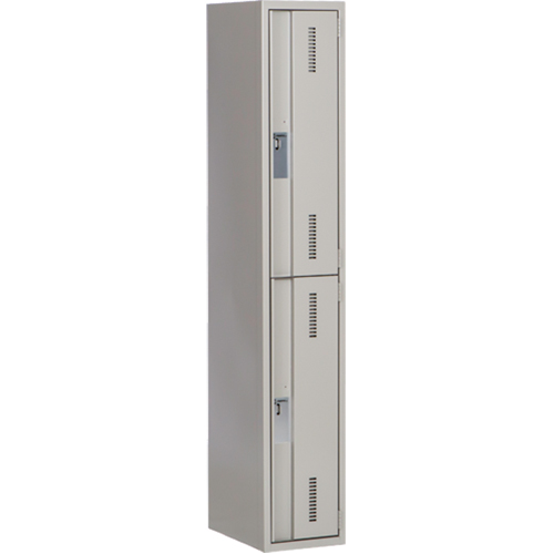 Casiers robustes Concorde, 2 niveaux, 12" x 18" x 72", Acier, Gris, Soud&eacute; (assembl&eacute;) Canadian Safety Group Inc.