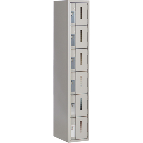 Casiers robustes Concorde, 6 niveaux, 12" x 18" x 72", Acier, Gris, Soud&eacute; (assembl&eacute;) Canadian Safety Group Inc.