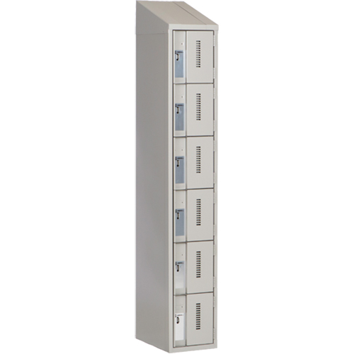 Casiers robustes Concorde, 6 niveaux, 12" x 18" x 78", Acier, Gris, Soud&eacute; (assembl&eacute;) Canadian Safety Group Inc.