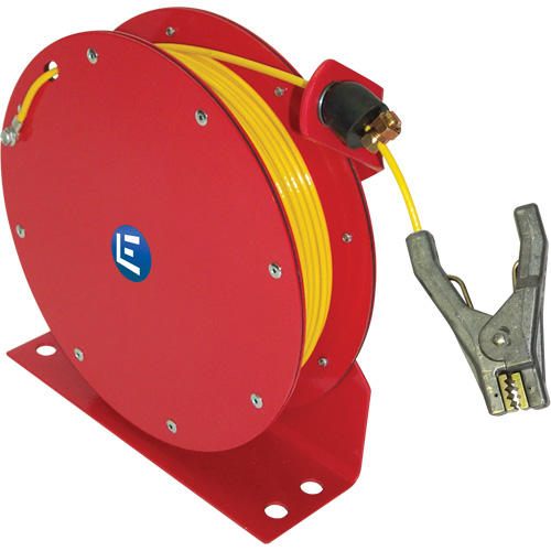 Auto Rewind Grounding Reel, 100' Length, Heavy-Duty Canadian Safety Group Inc.