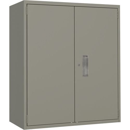 Armoire de rangement Lo-Boy, Acier, 2 Tablettes, 40" h x 36" la x 18" P, Gris Canadian Safety Group Inc.