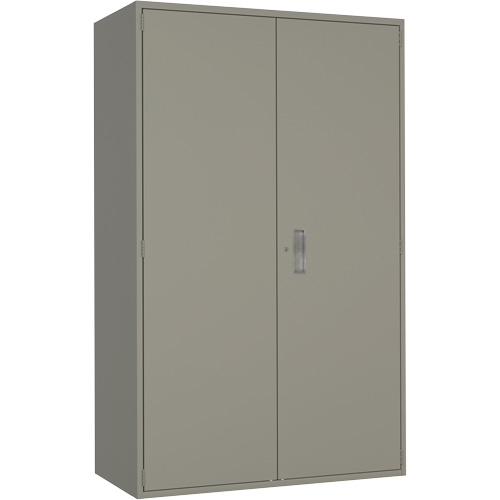 Armoire de rangement Hi-Boy tr&egrave;s large, Acier, 4 Tablettes, 72" h x 48" la x 24" P, Gris Canadian Safety Group Inc.