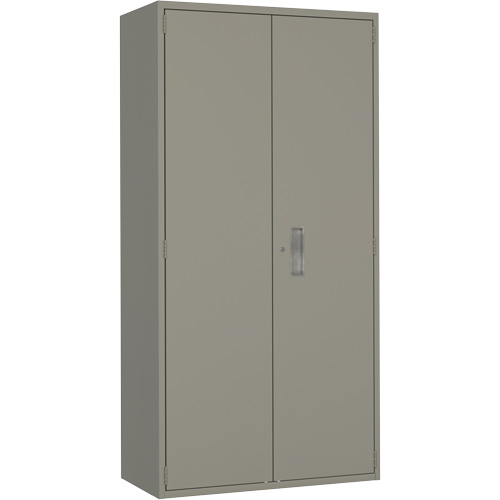 Armoire de rangements combin&eacute;s, Acier, 6 Tablettes, 72" h x 36" la x 18" P, Gris Canadian Safety Group Inc.