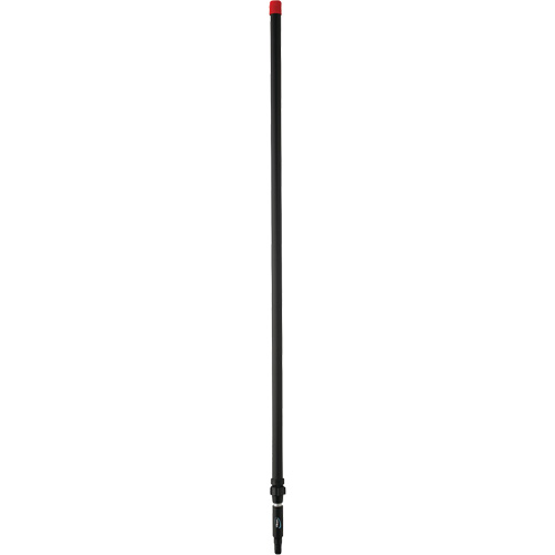 Transport Line Handle, Aluminum/Polypropylene, Telescopic, Euro Threaded Tip, 1-1/4" Diameter, 63" - 109" Length Canadian Safety Group Inc.