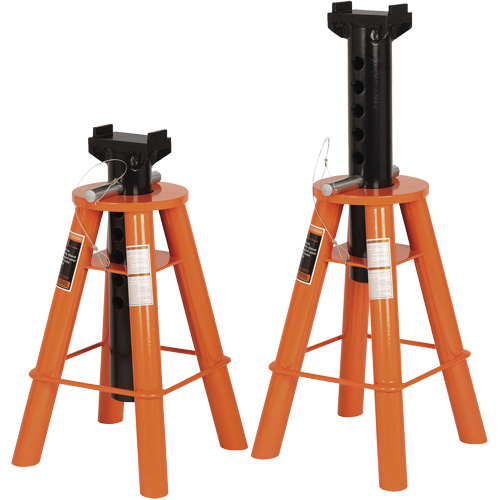 873A Low-Profile Truck Stand Set, 10 Tons Capacity, 20-1/2" - 30" H Canadian Safety Group Inc.