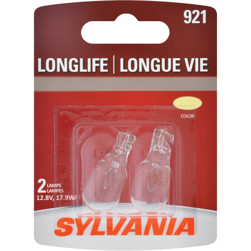 921 Long Life Mini Automotive Bulb, Incandescent, 17.9 W, Off White Canadian Safety Group Inc.