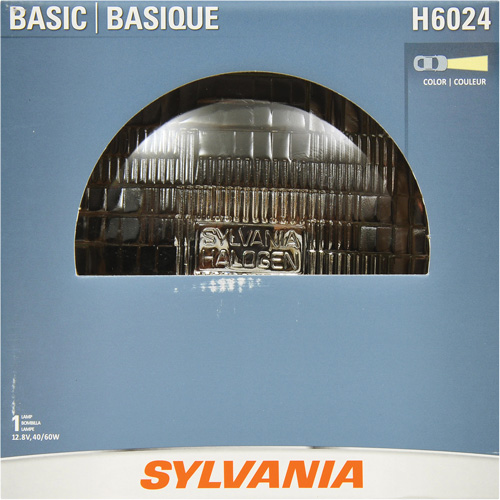 Phare automobile scell&eacute; de base H6024, 40 W, Blanc cass&eacute; Canadian Safety Group Inc.