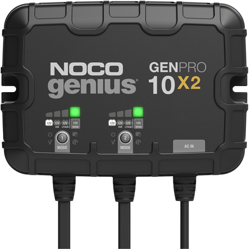 Genius&reg; GenPro10X2 2-Bank, 20-Amp On-Board Battery Charger Canadian Safety Group Inc.