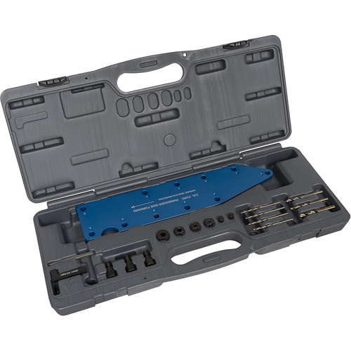 Gabarit de perçage pour installation sur collecteur pour Ford 3,5 L Ecoboost Canadian Safety Group Inc.