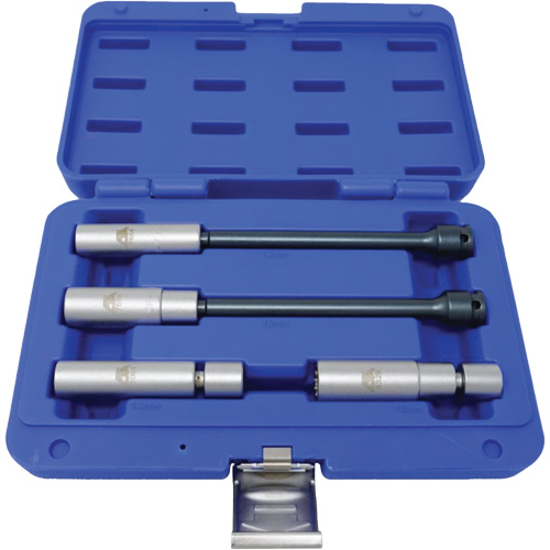 Jeu de douilles pivotantes pour bougie d'allumage Euro 4 mcx, Prise 3/8" Canadian Safety Group Inc.