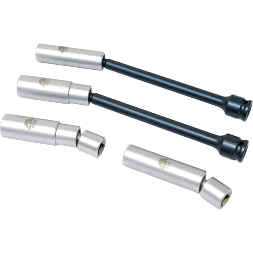 Jeu de douilles pivotantes pour bougie d'allumage Euro 4 mcx, Prise 3/8" Canadian Safety Group Inc.