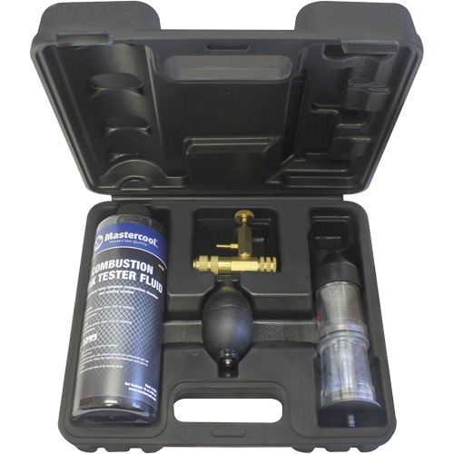 Trousse pour testeur de fuite de gaz de combustion avec adaptateur pour capuchon de test Canadian Safety Group Inc.